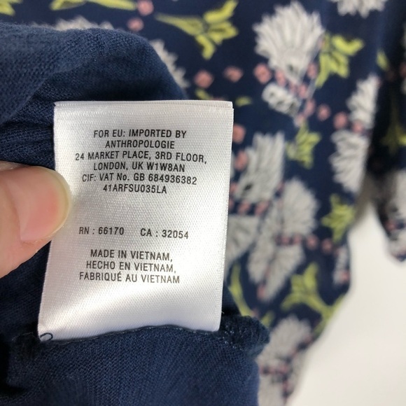 Anthropologie meadow rue top - Picture 5 of 9